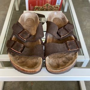 Woman’s Birkenstock sandals